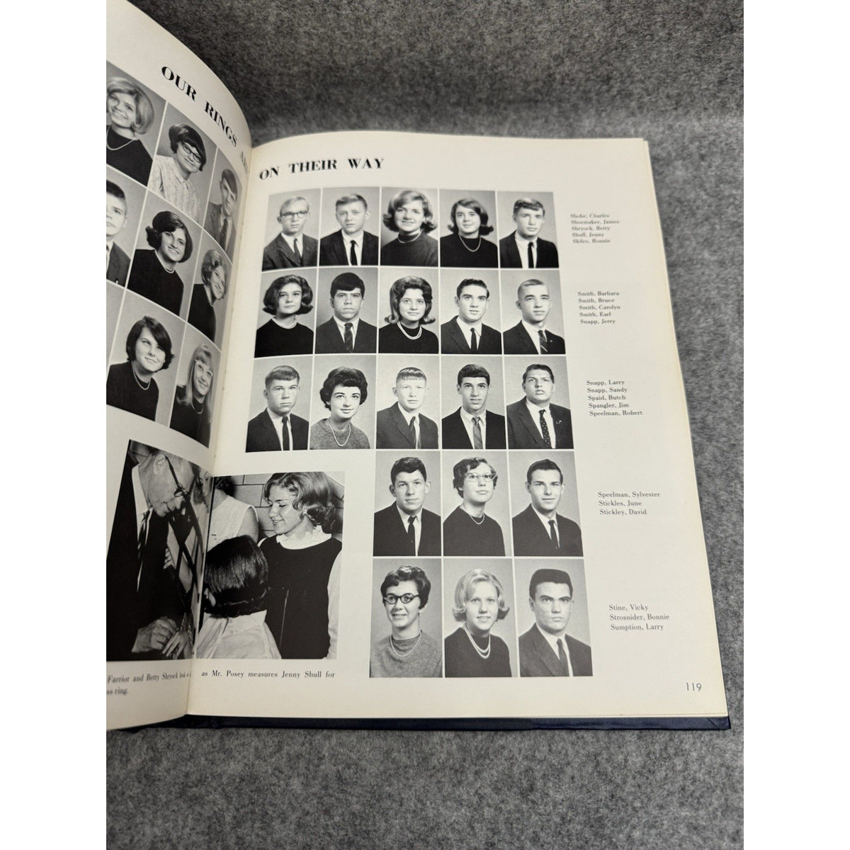 1966 Woodbine James Wood High School Winchester VA Yearbook Annual