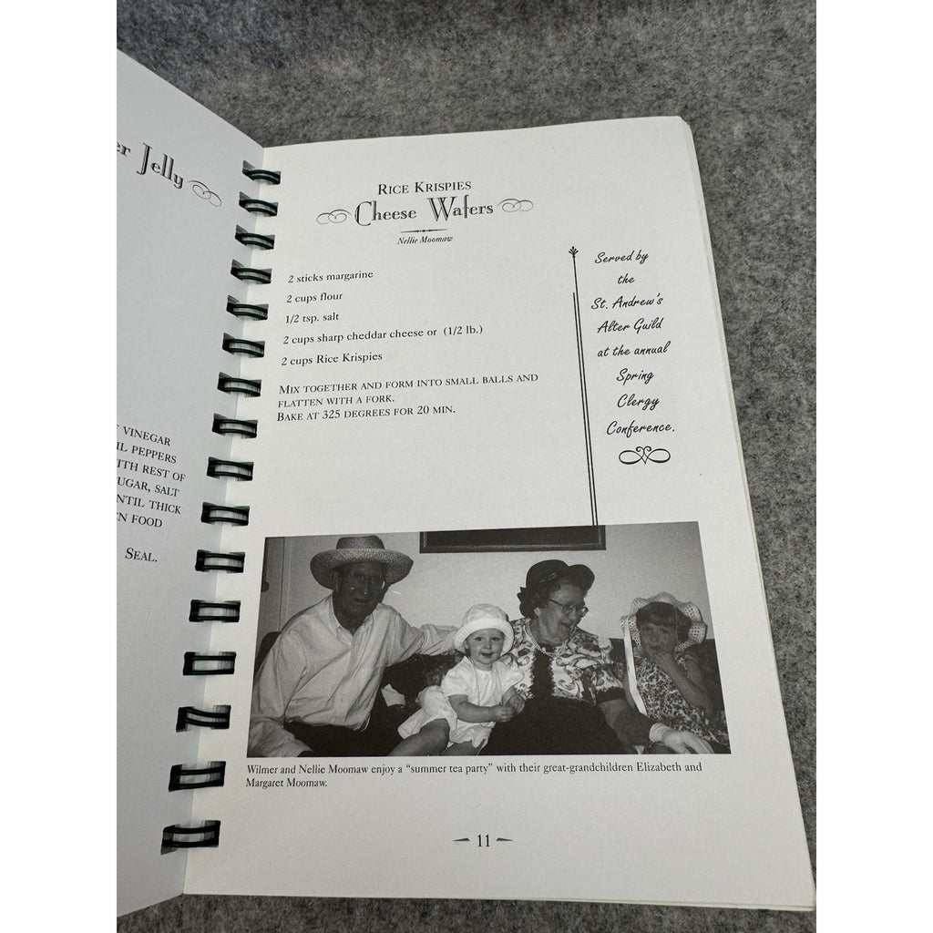 Shrine Mont Cooking Tradition Vol 1 2000 Spiral Cookbook Virginia Church