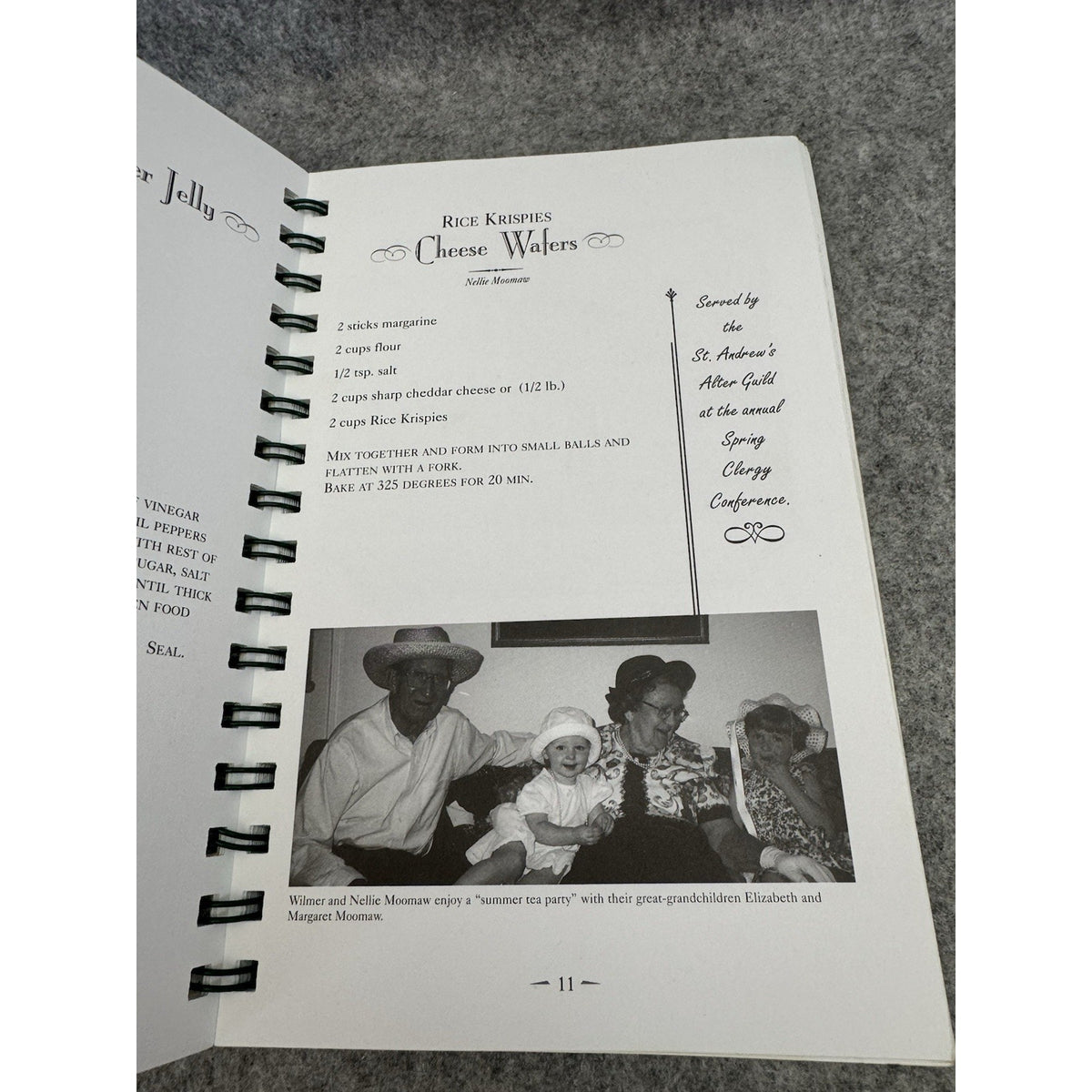 Shrine Mont Cooking Tradition Vol 1 2000 Spiral Cookbook Virginia Church