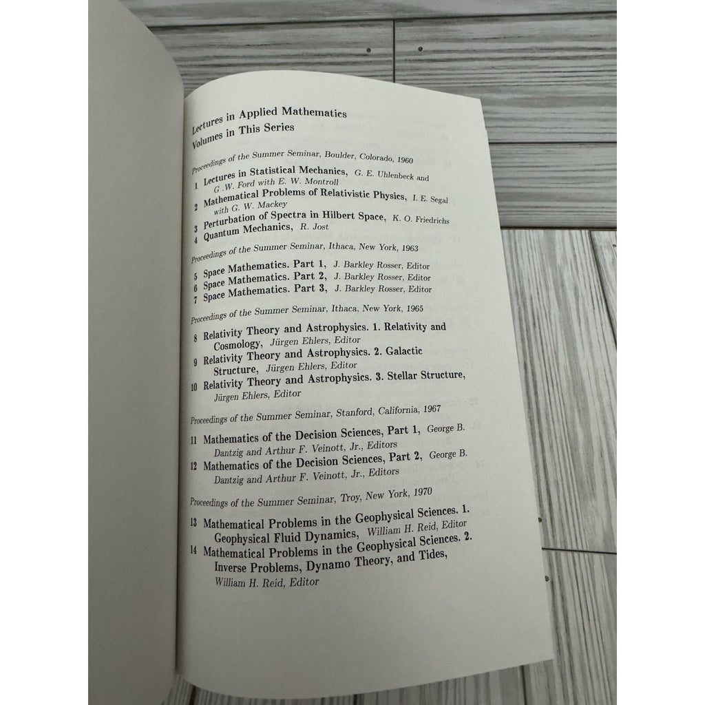 Lectures in Applied Mathematics Vol 25 VLSI Design AMS 1990 HC