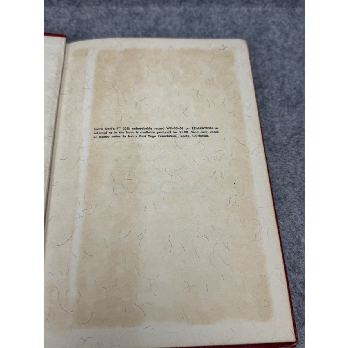 1963 Renew Your Life Through Yoga Indra Devi First Edition Hardcover