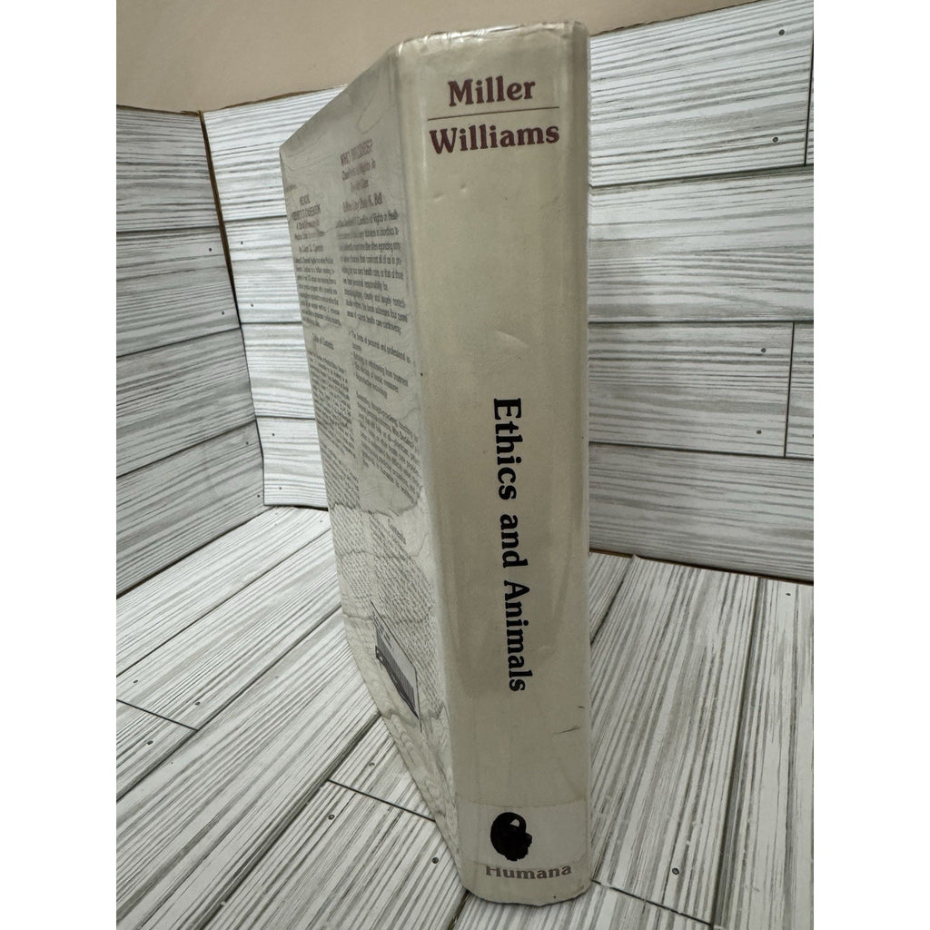 Ethics and Animals Harlan B Miller William H Williams 1983 HC DJ