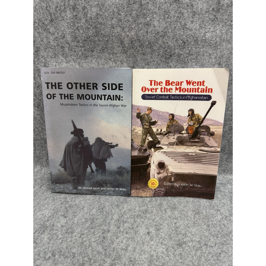The Bear Went Over Mountain & Other Side Mountain Afghan War 2 Book Set