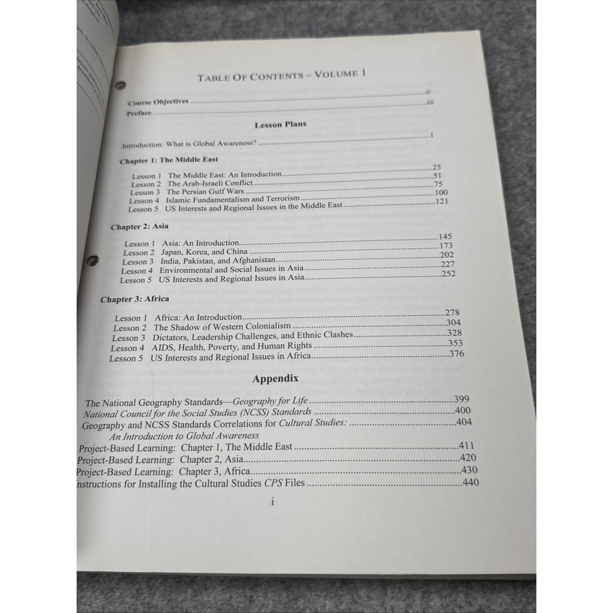 Irg Vol 1- Air Force Jrotc Cult Studies Instr Res Guide No Cd