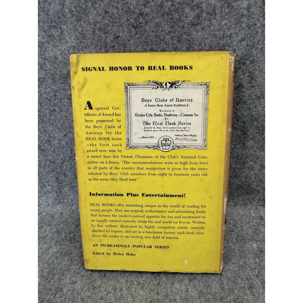 The Real Book About Treasure Hunting Hal Burton 1953 HC Garden City Books