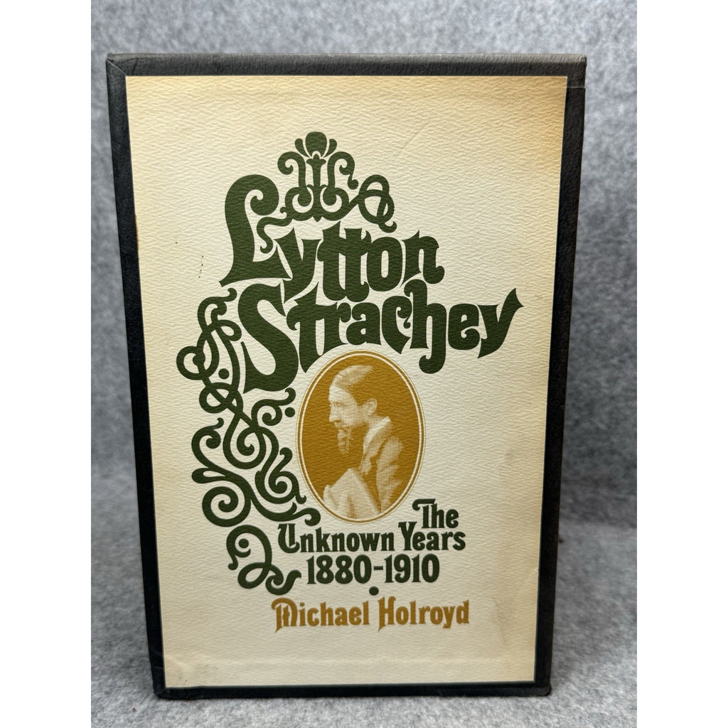 Lytton Strachey Michael Holroyd 1968 First Edition 2 Vol Boxed Set