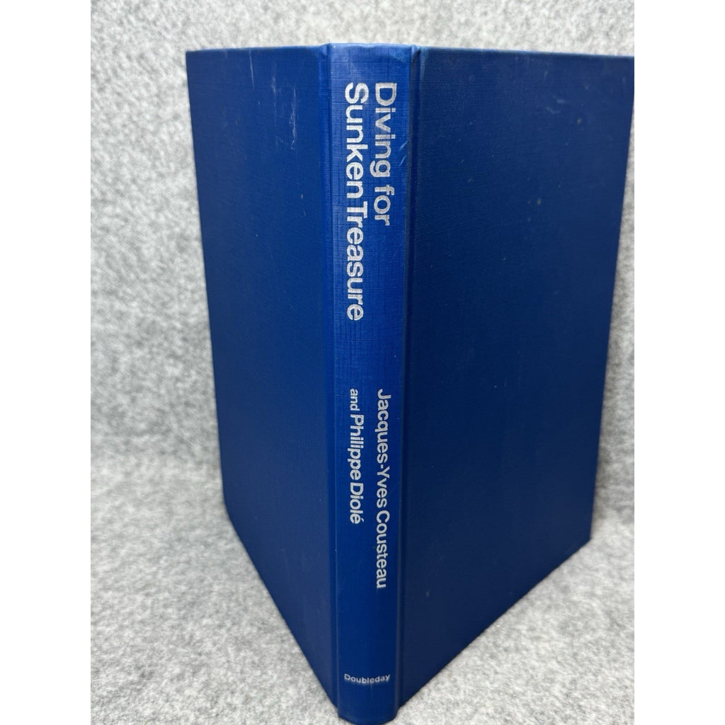 Diving for Sunken Treasure 1971 First Edition Jacques-Yves Cousteau Shipwrecks