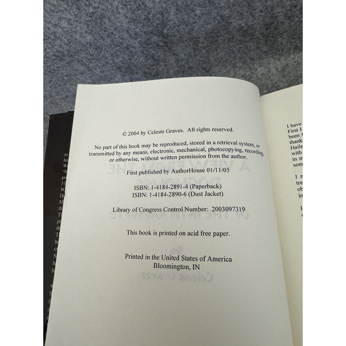 A View from the Doghouse: Of the 319Th Aafwftd by Celeste Graves Signed