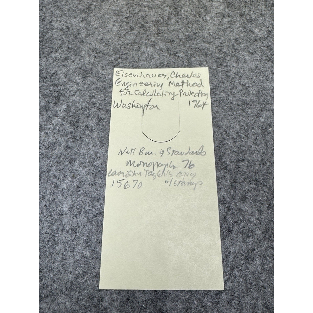 1964 Nuclear Fallout Radiation Shelter Engineering NBS 76 Lauriston Taylor Copy