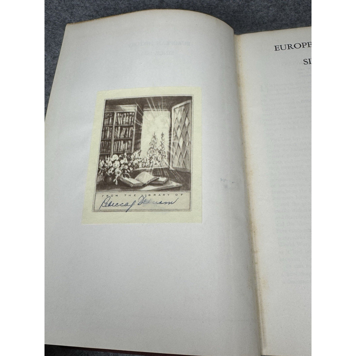 1950 European History Since 1870 F. Lee Benns 4th Edition Hardcover