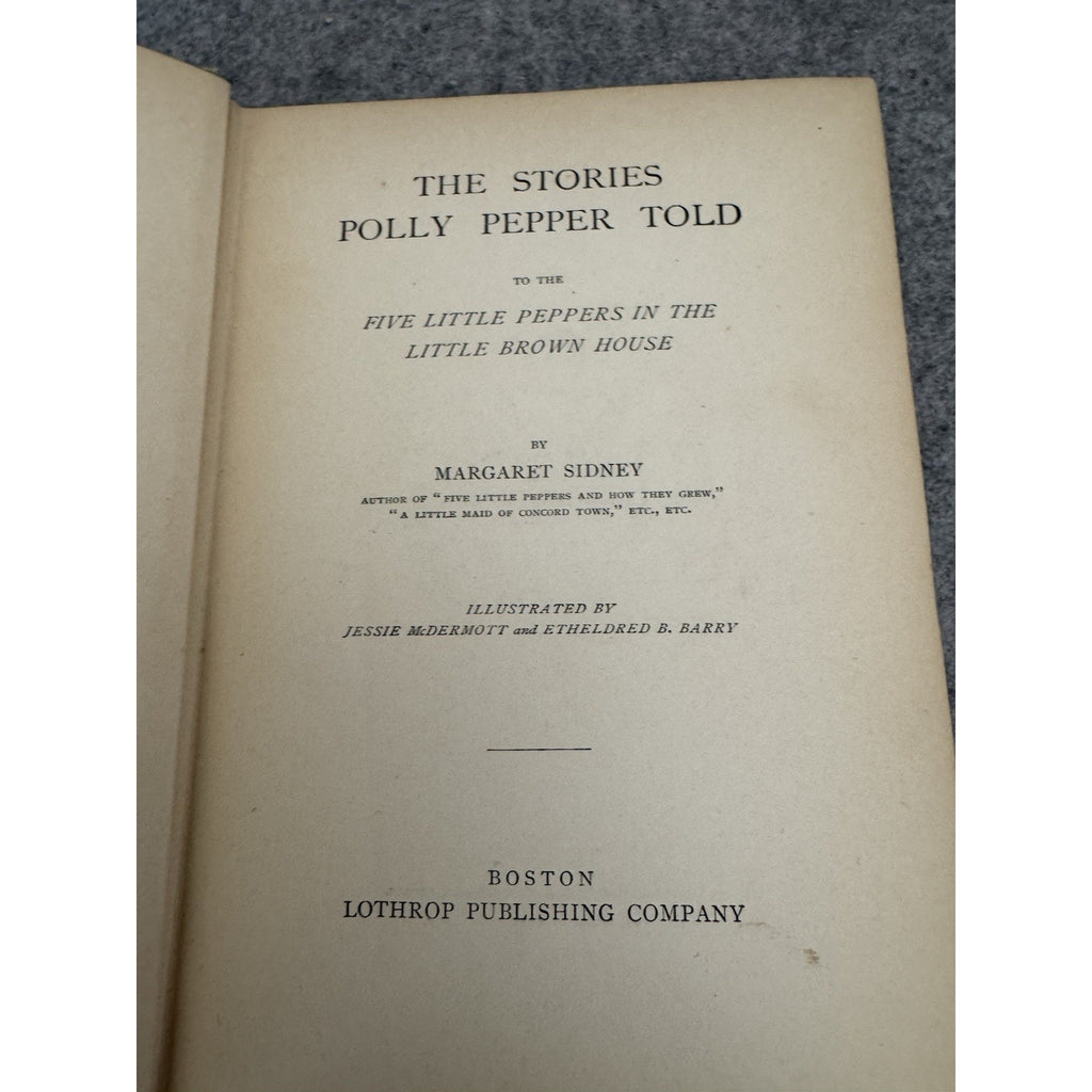 3 Antique Five Little Peppers Books Margaret Sidney 1890s Decorative HC Lot