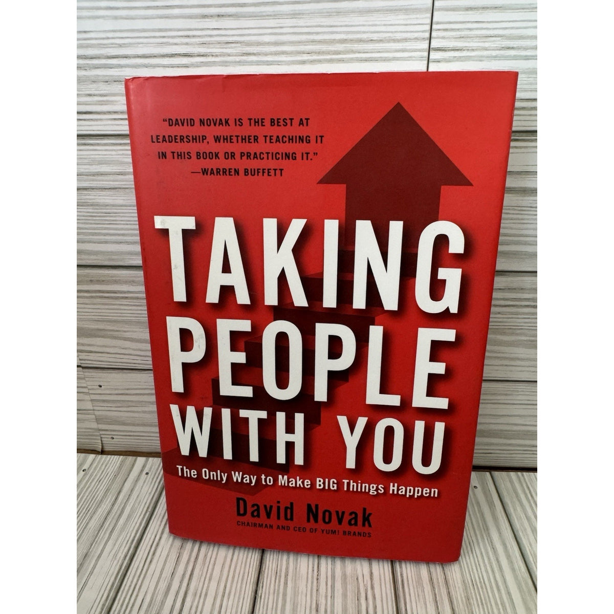 Signed Taking People With You David Novak HC First Edition