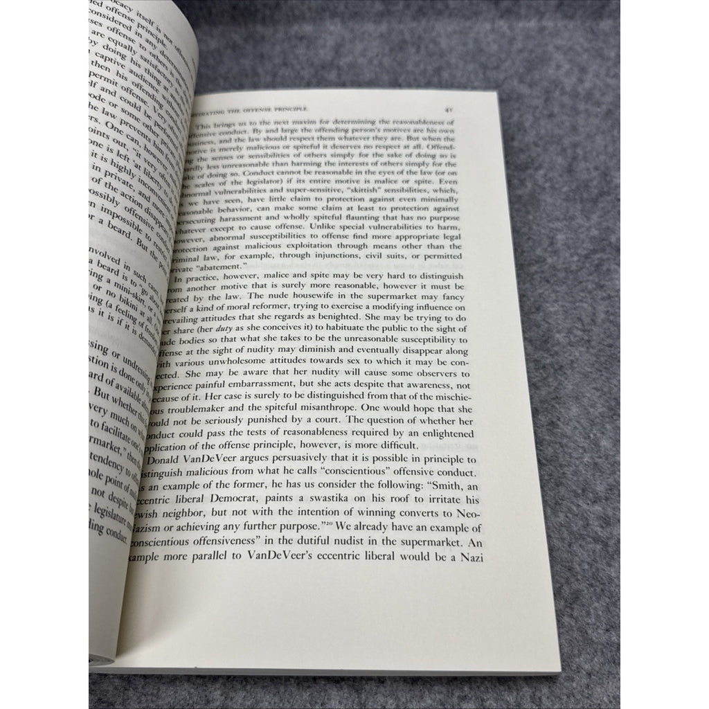 Offense to Others, Paperback by Feinberg, Joel, Like New Used, Free shipping ...