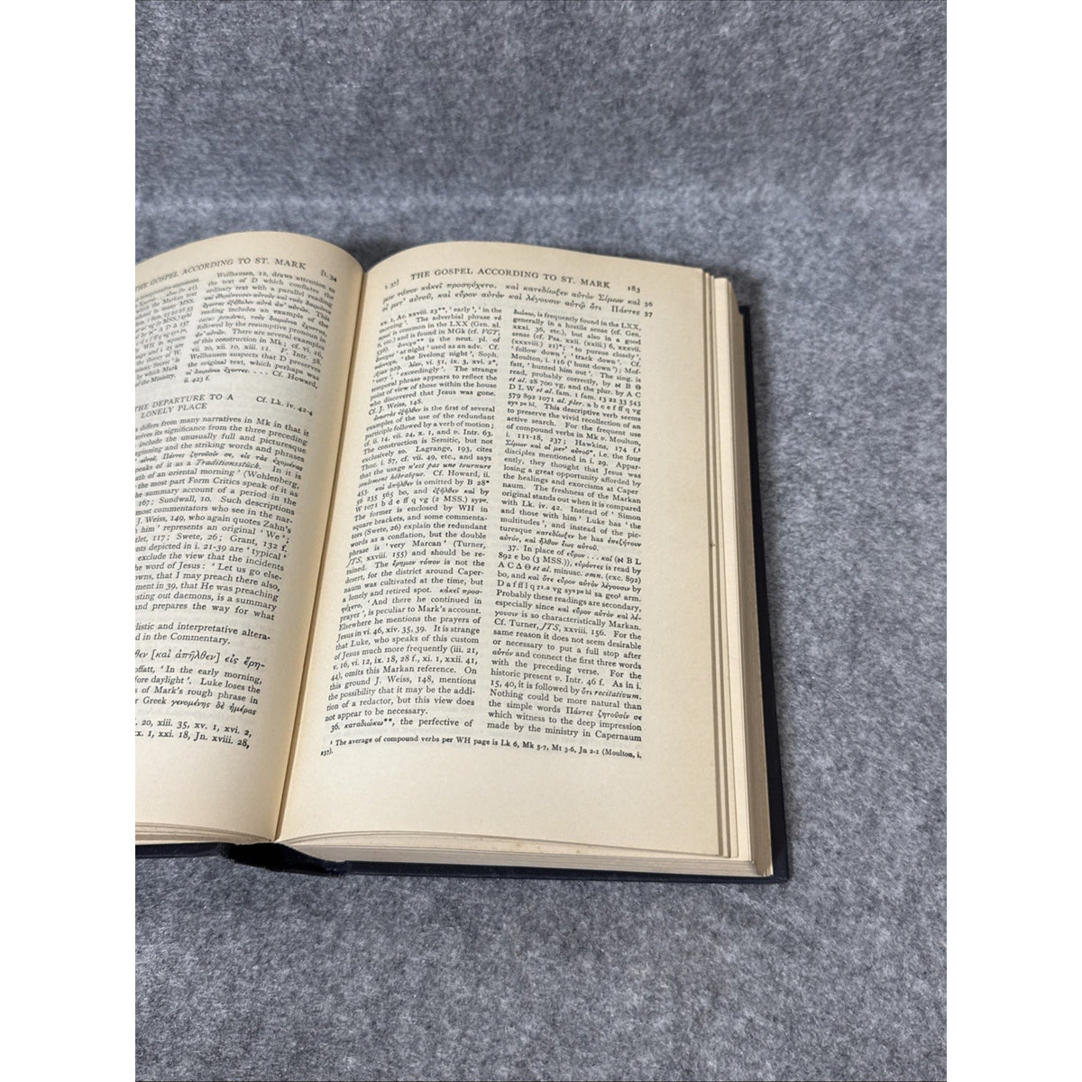 The Gospel According to St Mark Vincent Taylor HC VTG Book 1959