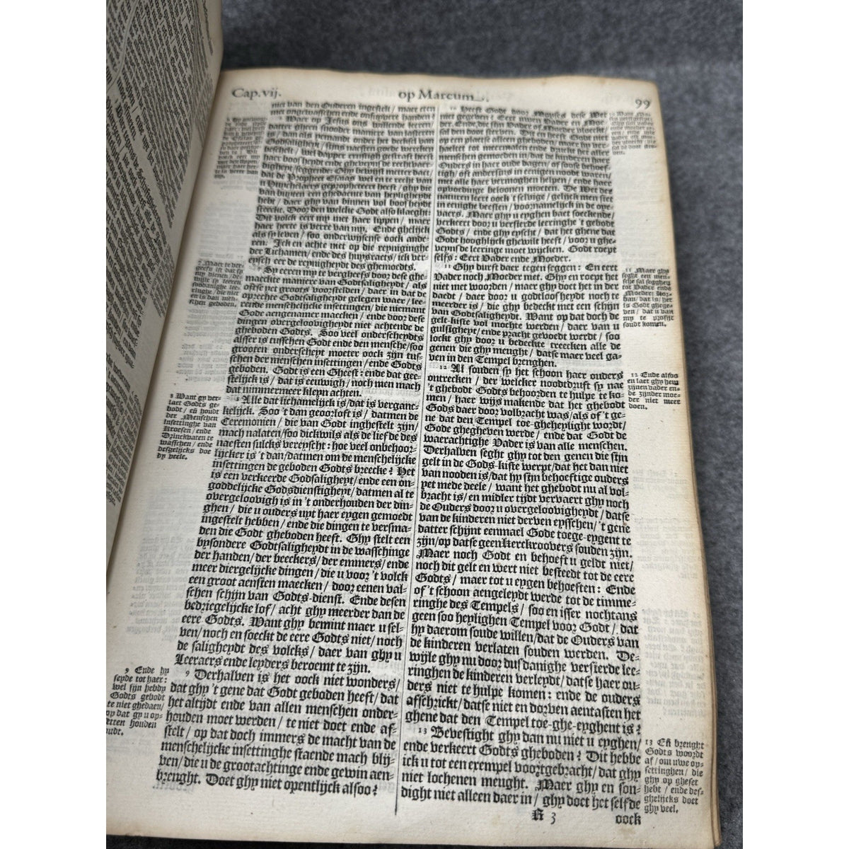 1660 Erasmus Paraphrasis New Testament Dutch Folio Thomas Fonteyn