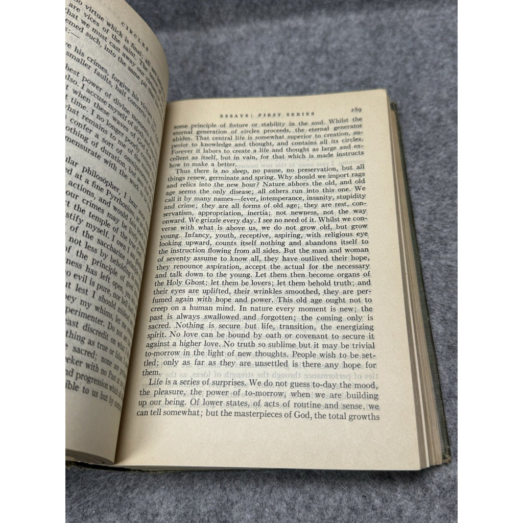 1940 Complete Essays & Writings Ralph Waldo Emerson Modern Library Hardcover