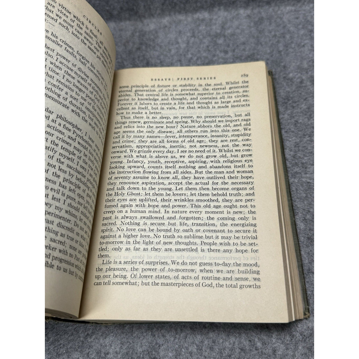 1940 Complete Essays & Writings Ralph Waldo Emerson Modern Library Hardcover