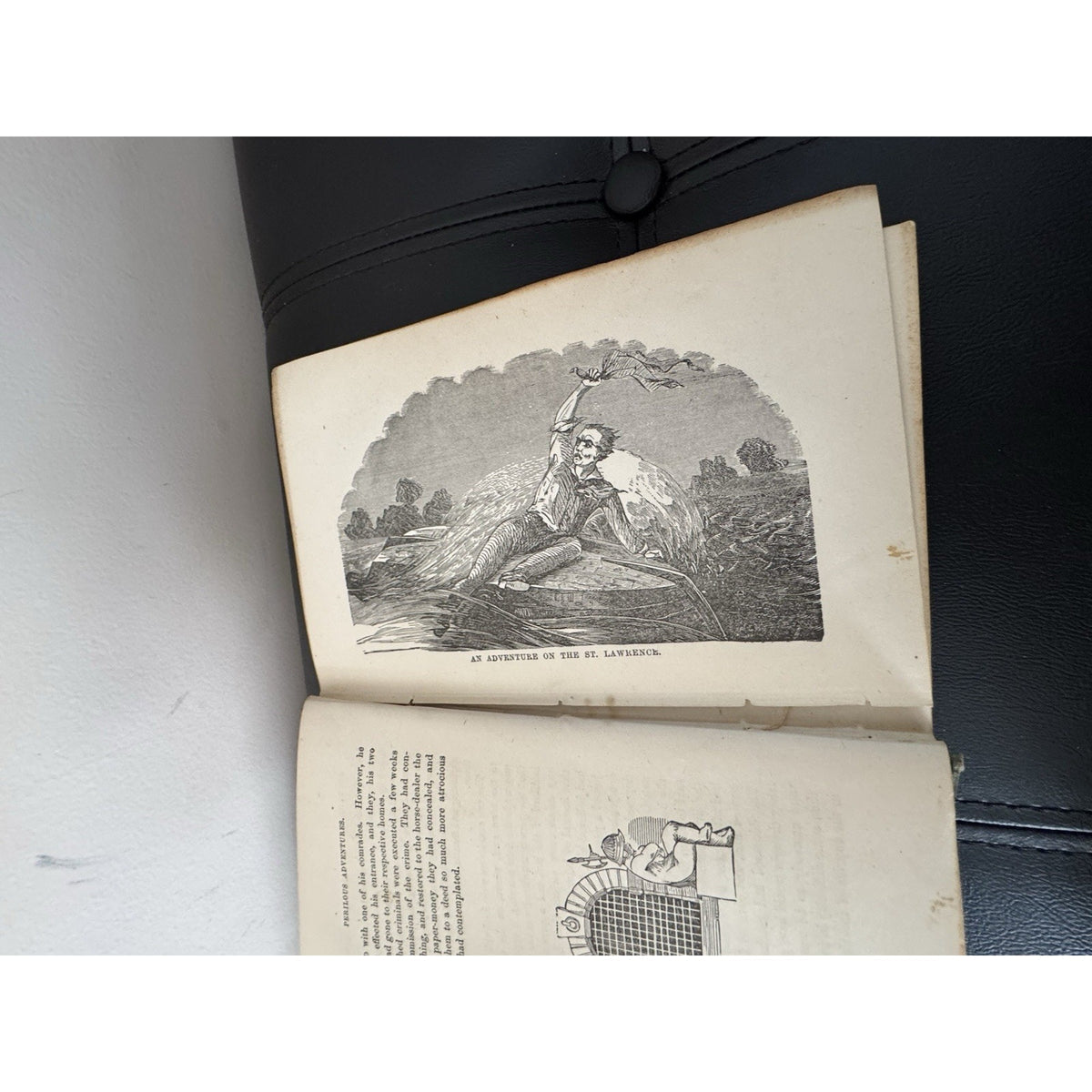 Perilous Adventures Land Sea John Frost HC 1881 Arundel Series