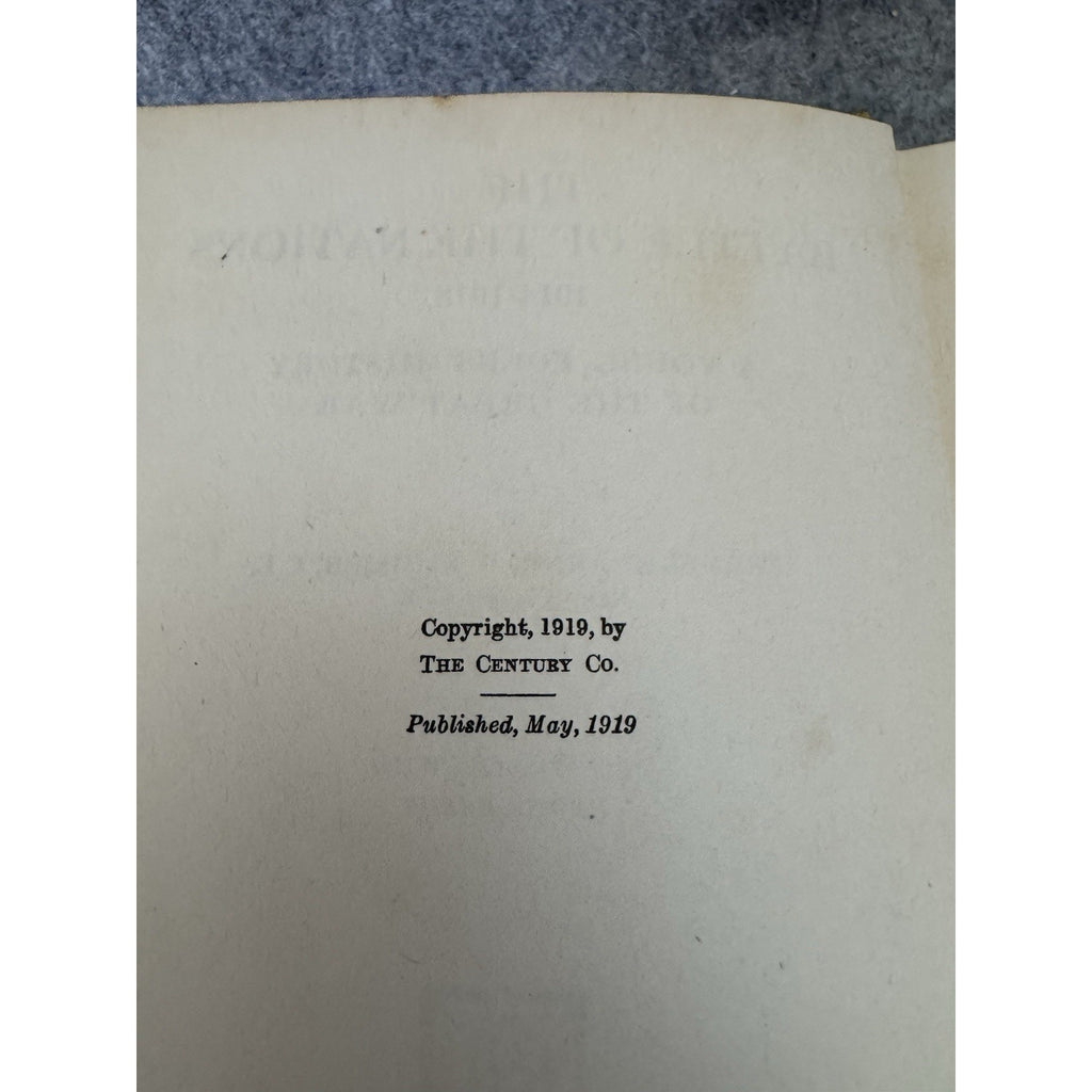 The Battle of the Nations 1914-1918 A Young Folks' History of the Great War book