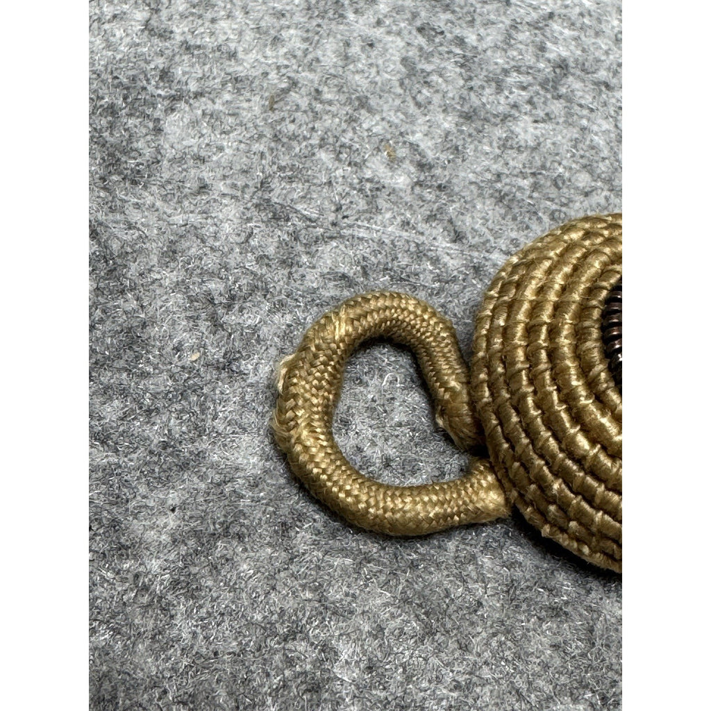 Dutch Army Officer Kepi Cockade Gold Bullion Orange Netherlands Hat Badge