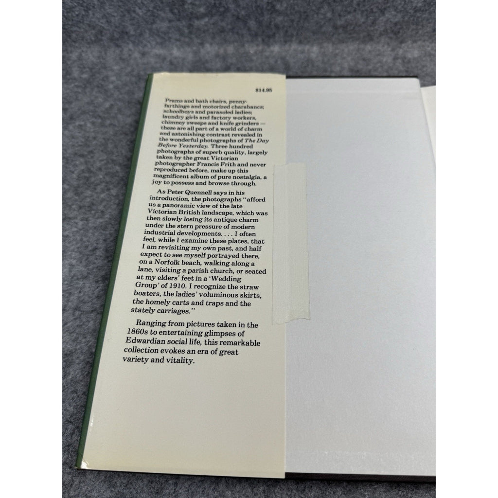 1978 The Day Before Yesterday Victorian Edwardian Britain Photography HC DJ