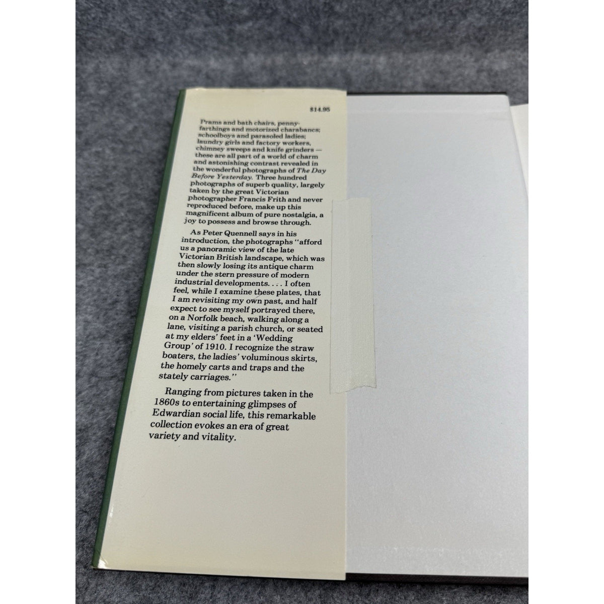 1978 The Day Before Yesterday Victorian Edwardian Britain Photography HC DJ