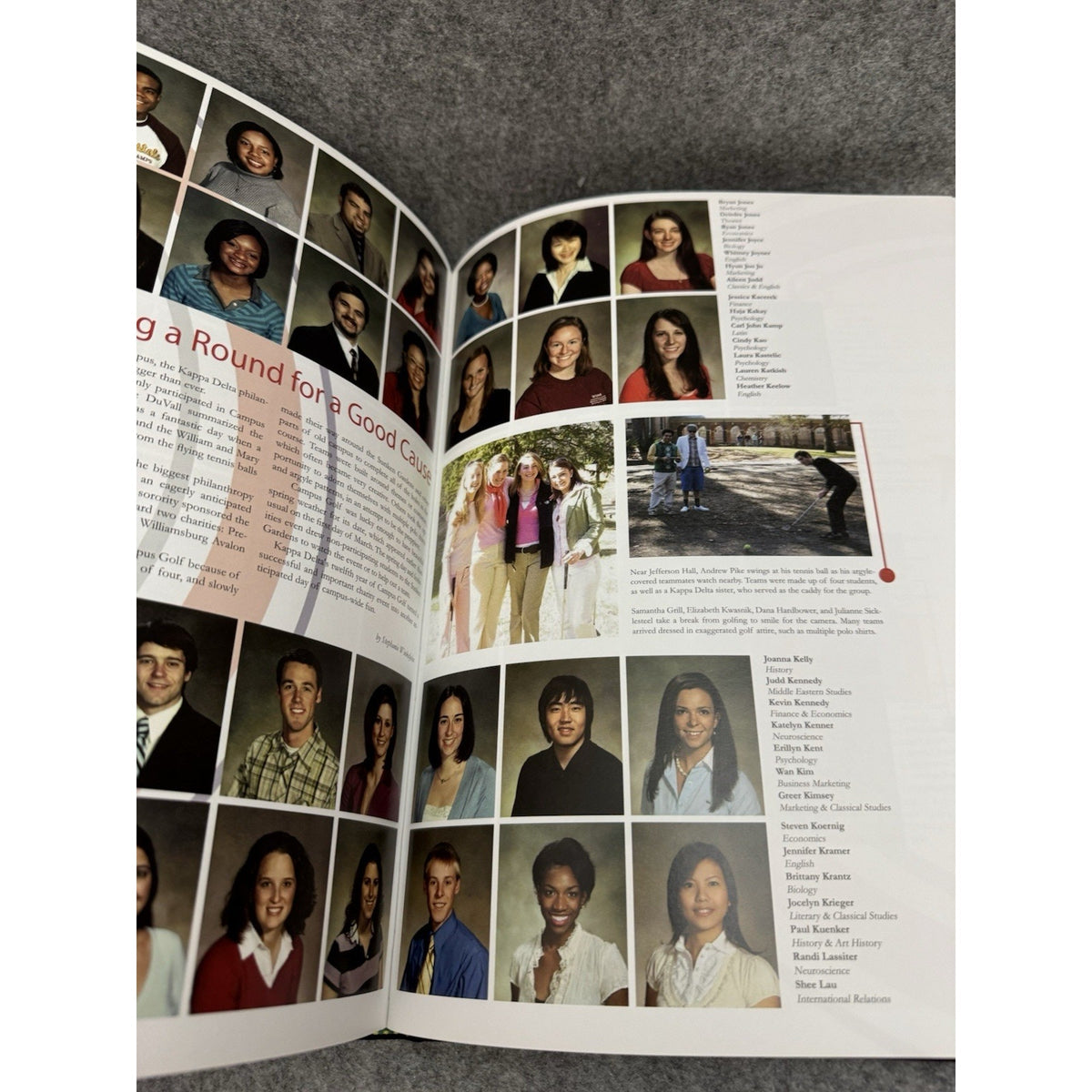 2008 Colonial Echo William & Mary College Yearbook Williamsburg VA HC