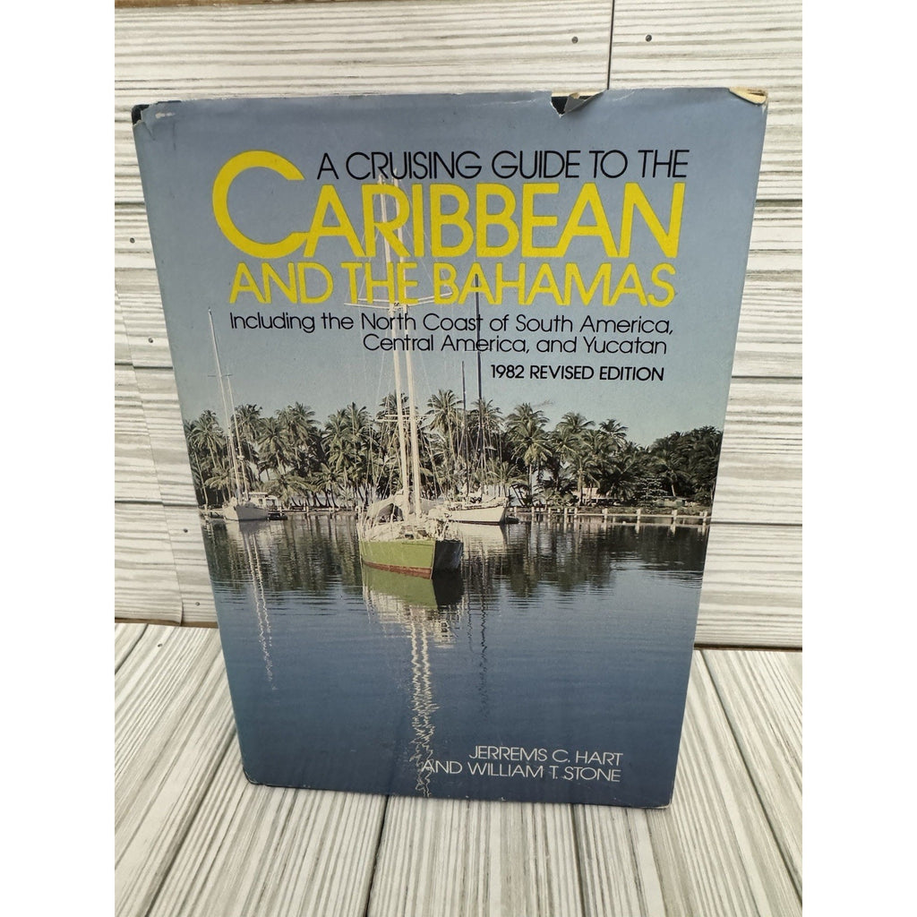 Cruising Guide Caribbean Bahamas Hart Stone 1982 Revised Sailing Navigation