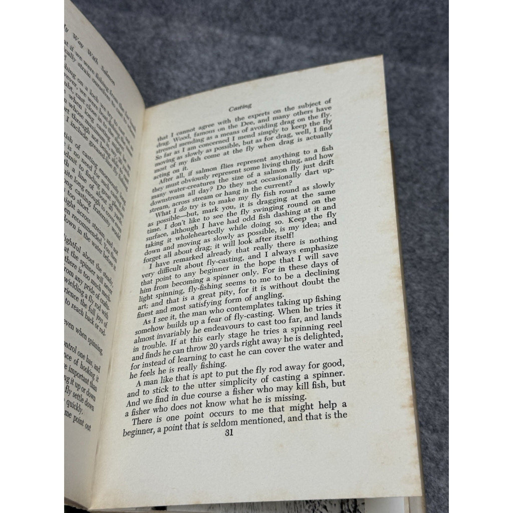 My Way with Salmon Ian Wood 1957 First Edition Angling Fishing HC DJ