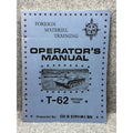Scarce US Army T-62 Soviet Tank Training Publication 519th MI Battalion