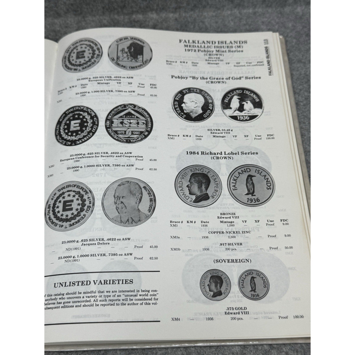 Unusual World Coins 3rd Edition Colin Bruce Coin Catalog Price Guide Krause