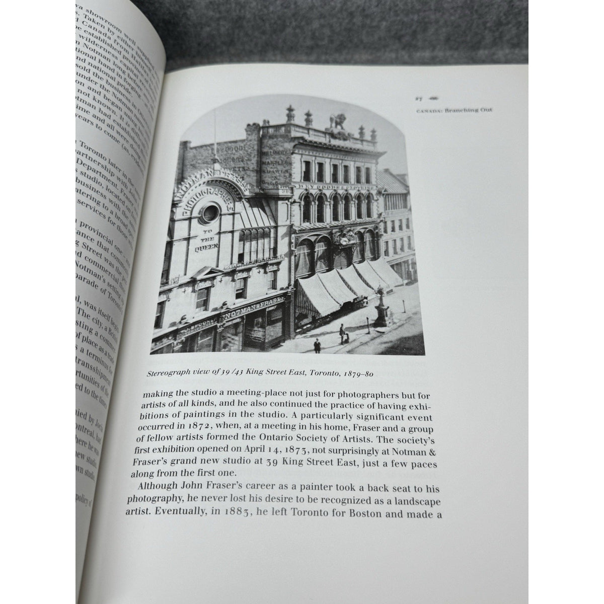 The World of William Notman 1993 First Edition Hardcover Photography Canada