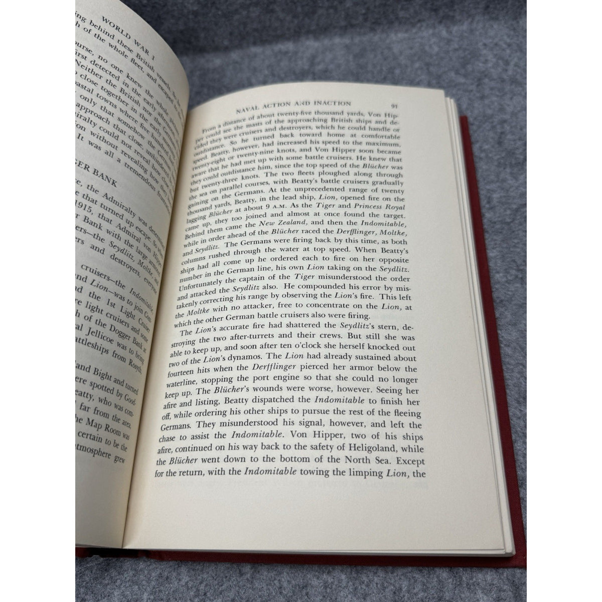 1972 World War I A Compact History Grace P Hayes First Edition Hardcover