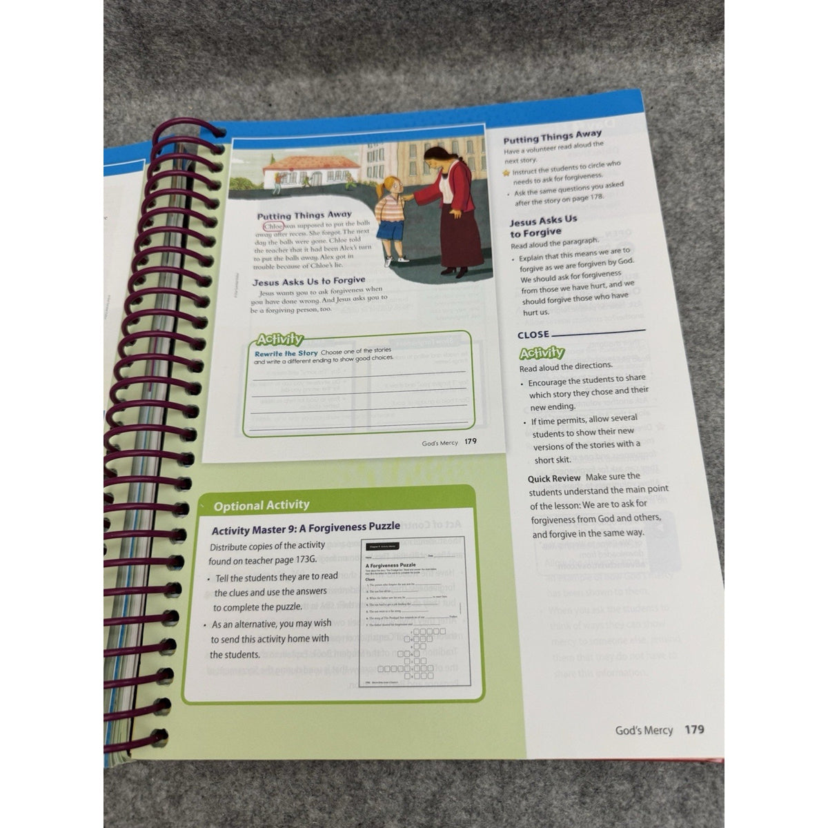 2014 Alive in Christ School 2 Teacher Edition Spiral OSV Catholic