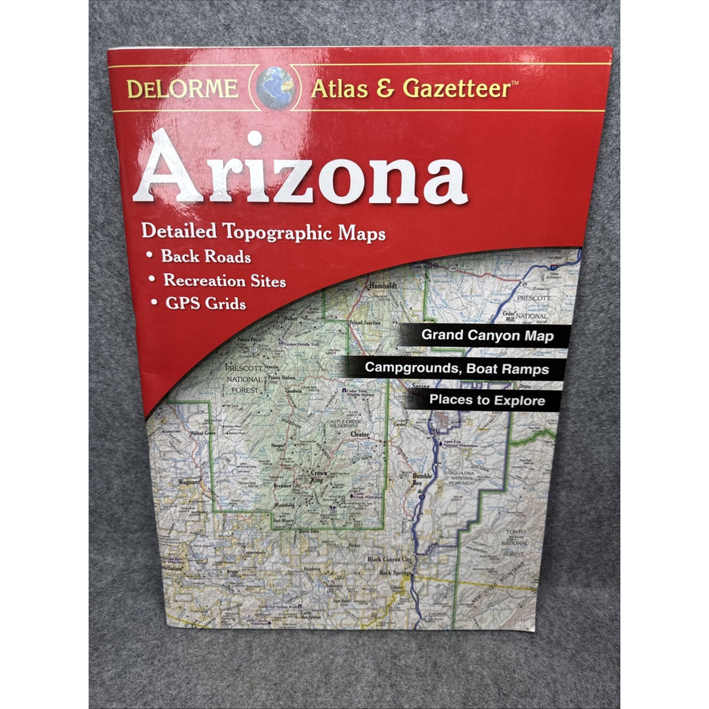 Atlas and Gazetteer Ser.: Arizona Atlas and Gazetteer by Langenscheidt (2004,...