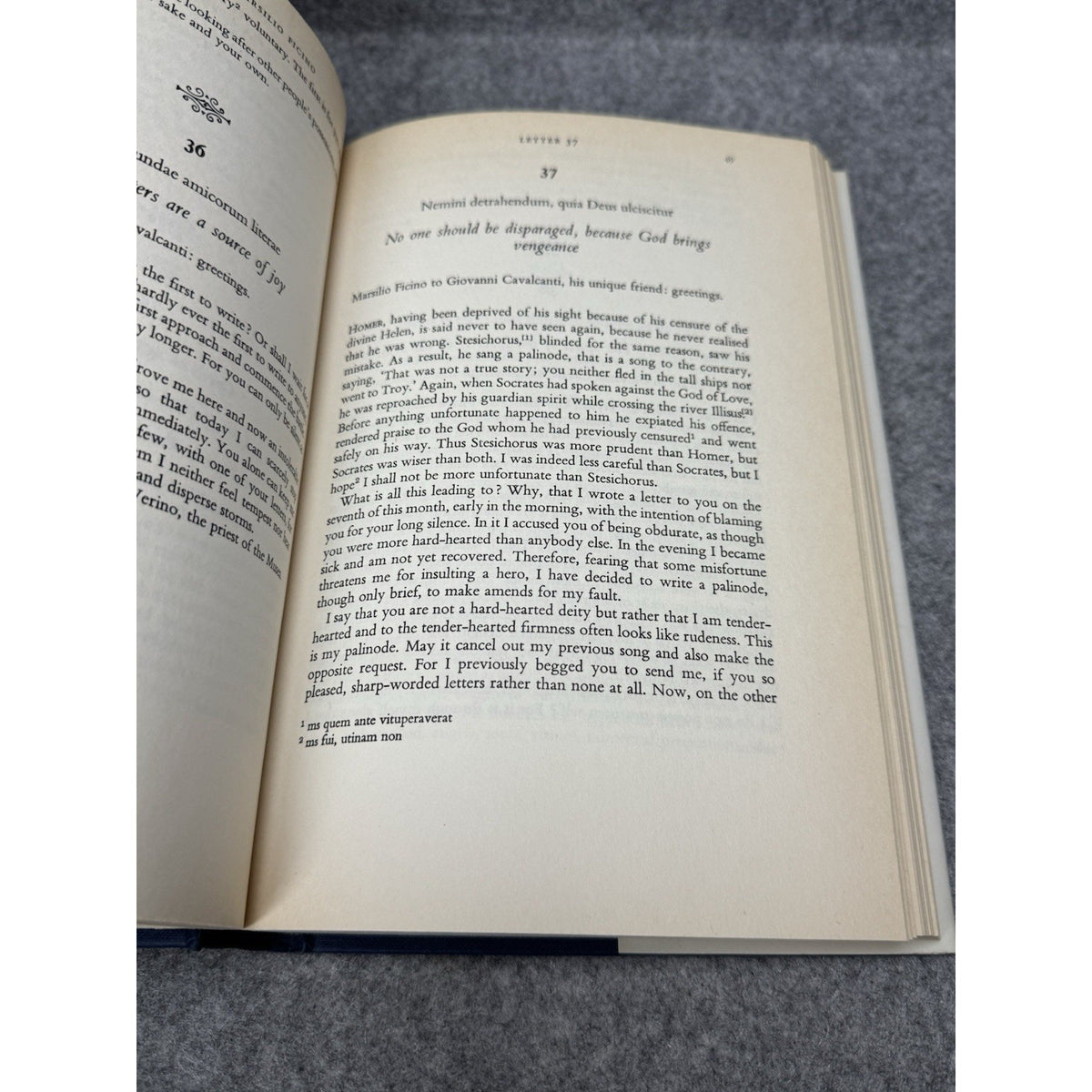The Letters of Marsilio Ficino Vols 1–3 1985 First American Edition HC DJ