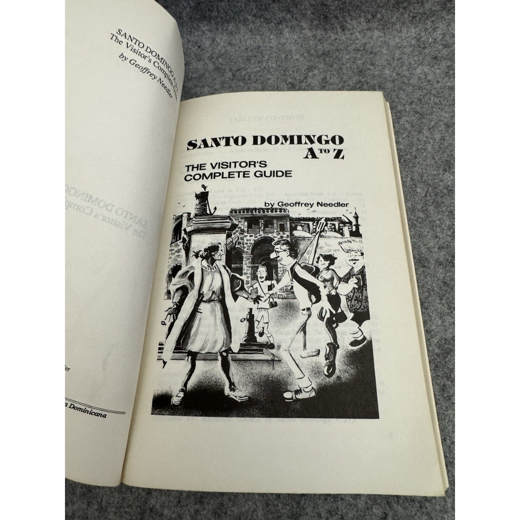 Santo Domingo A to Z Visitor’s Complete Guide 1988 Geoffrey Needler PB