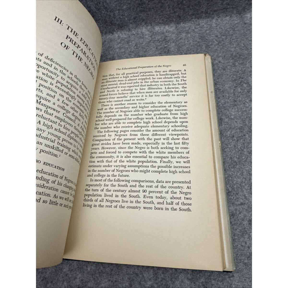 The Negro Potential 1956 Eli GINZBERG 1st Edition First Printing HC/DJ