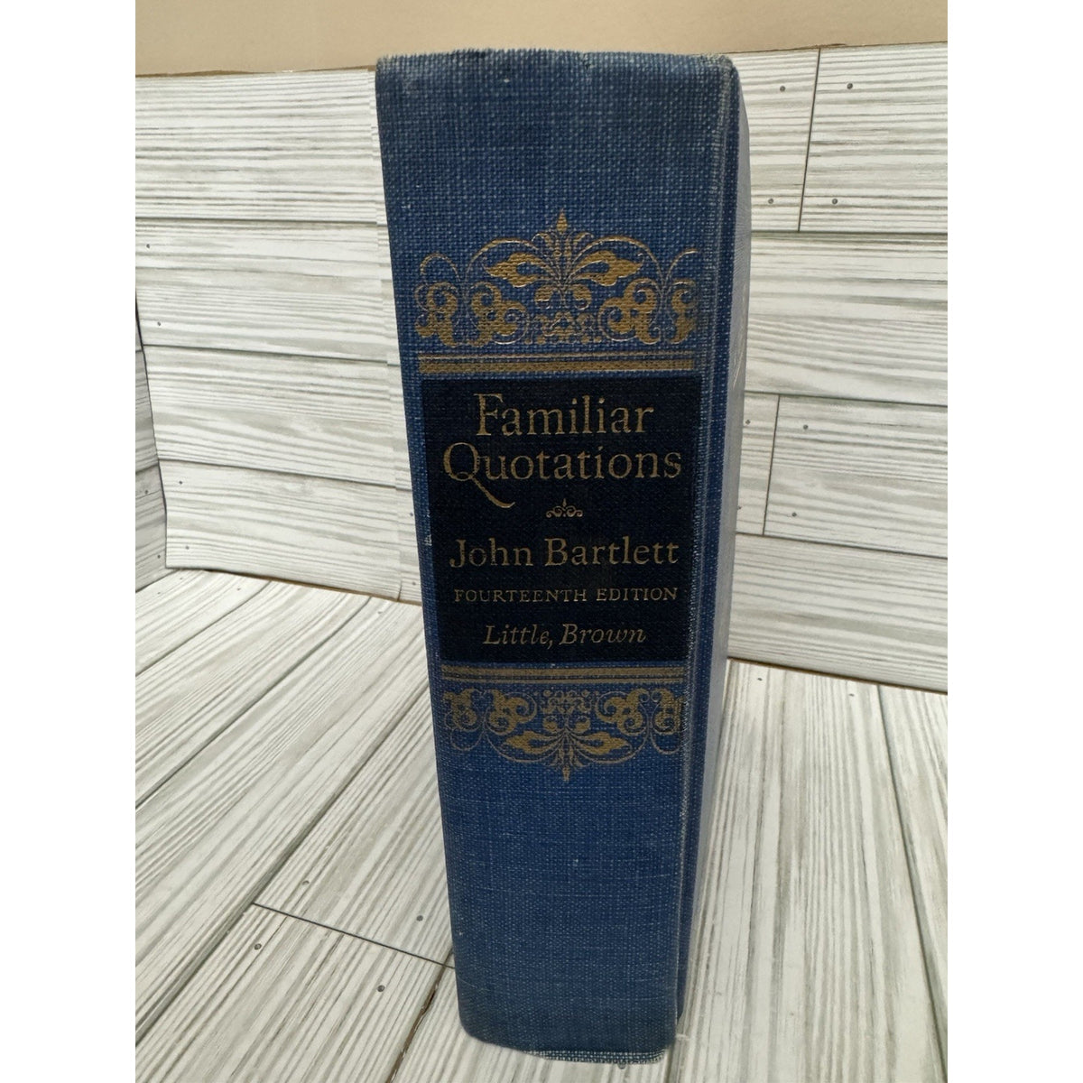 Bartlett’s Familiar Quotations 14th Edition 1968 HC Little Brown John Bartlett