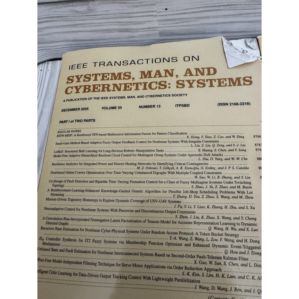 IEEE Transactions Systems Man Cybernetics Vol 55 No 12 Dec 2025 Lot 2
