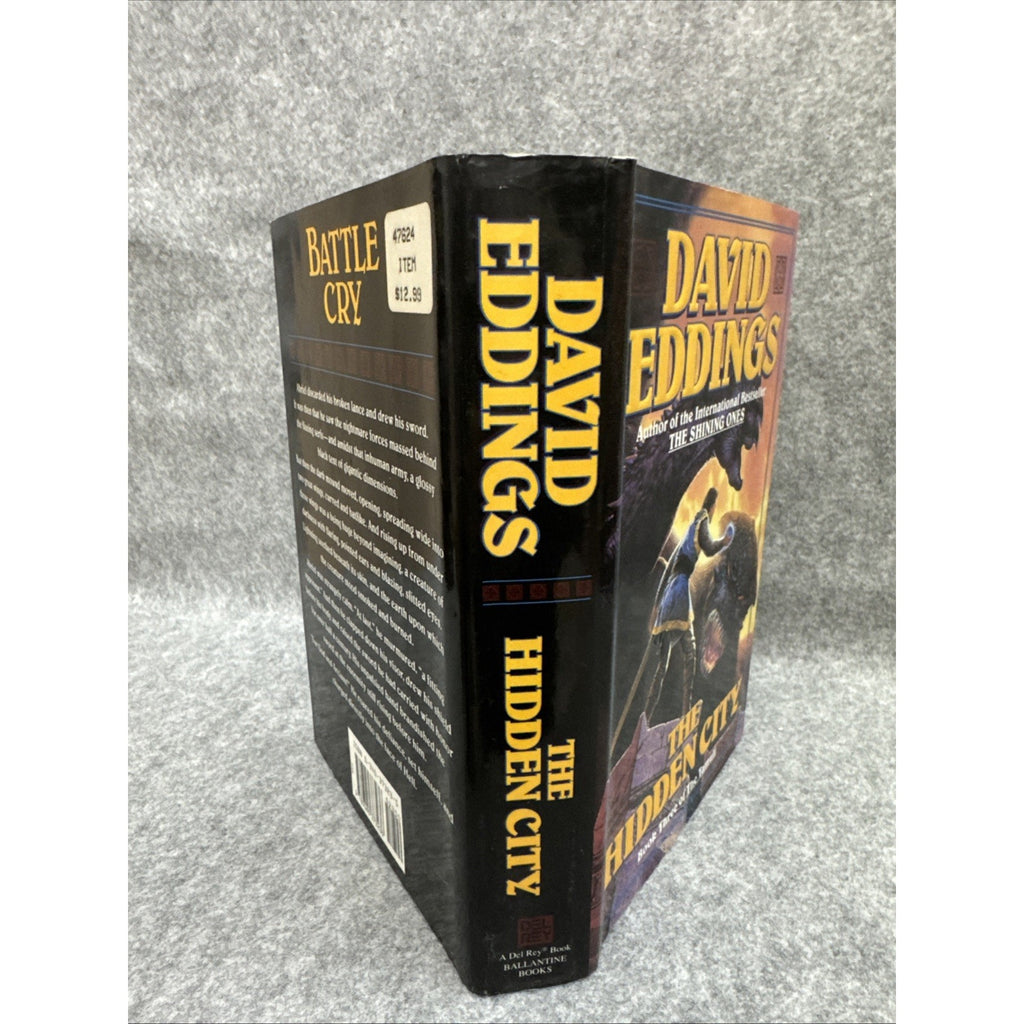 Eddings, David - The Hidden City [The Tamuli #3] HCDJ 1st Edition 1994