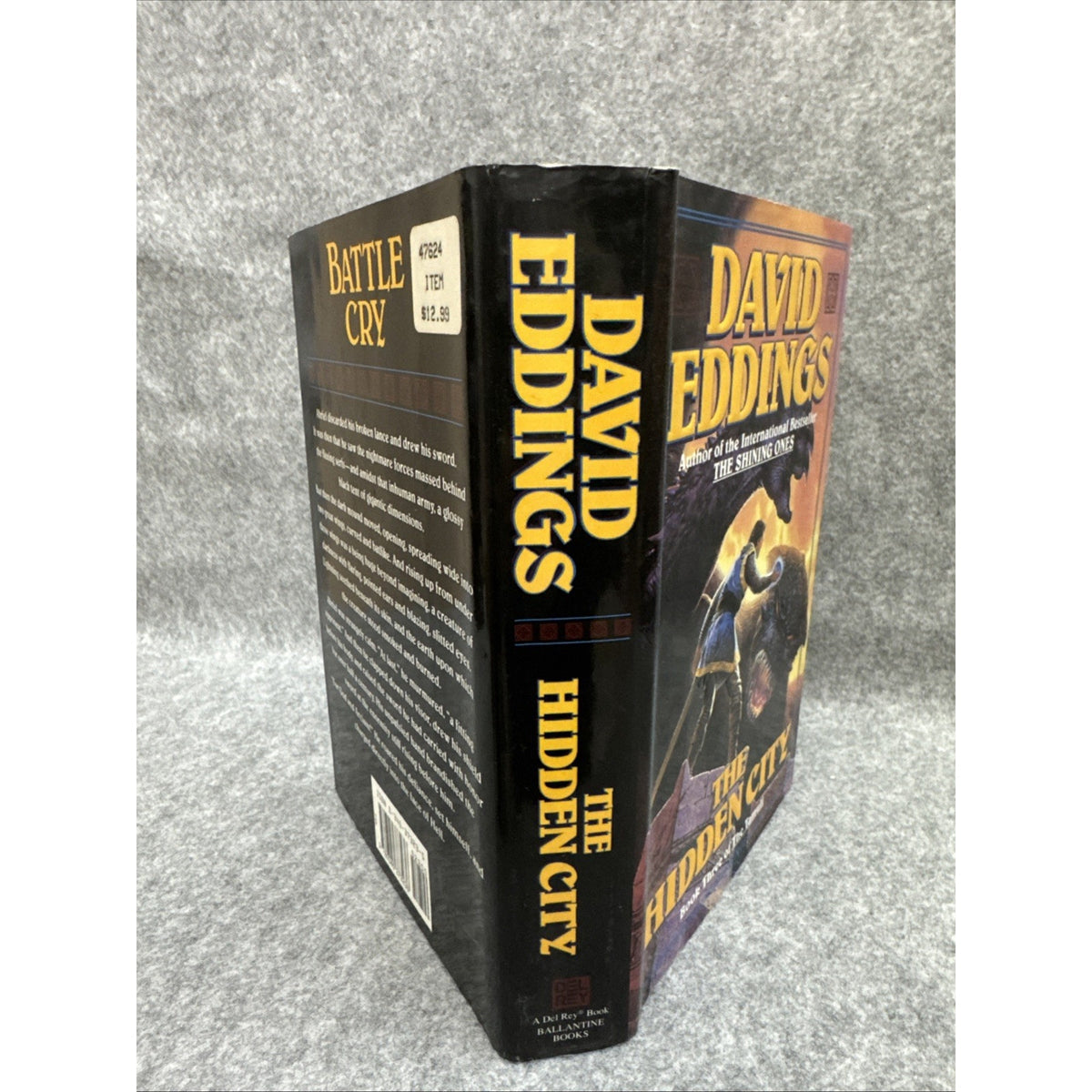 Eddings, David - The Hidden City [The Tamuli #3] HCDJ 1st Edition 1994