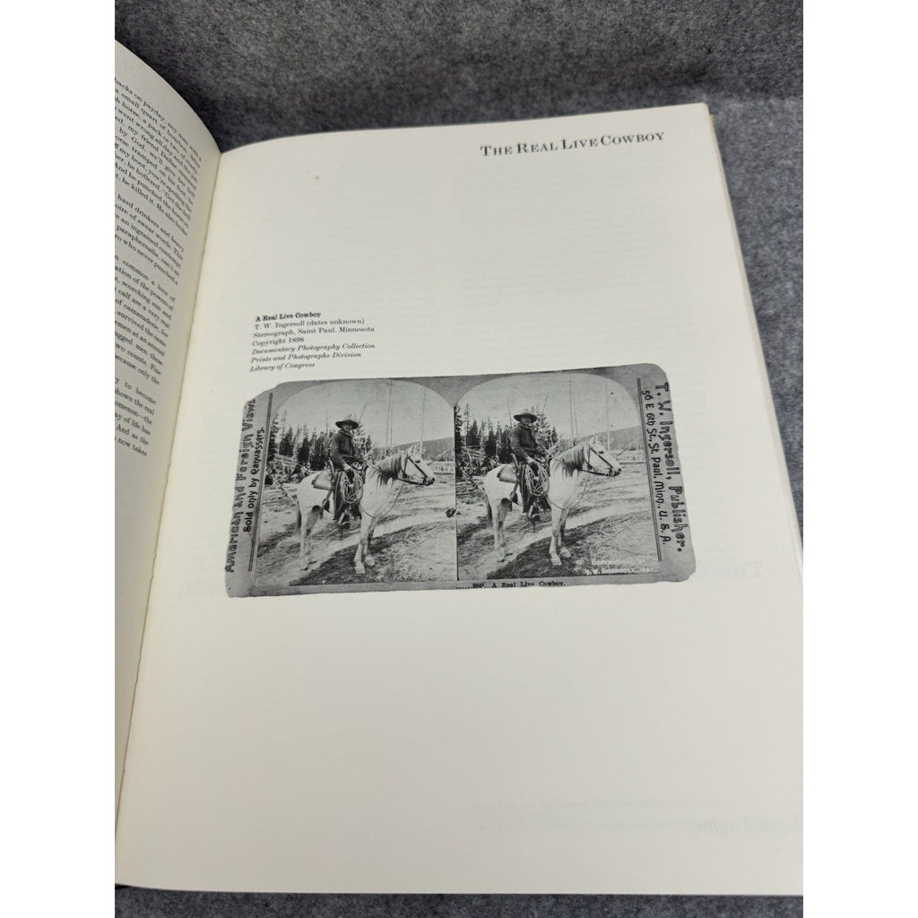 The American Cowboy 1983 Library of Congress HC Western History Dust Jacket
