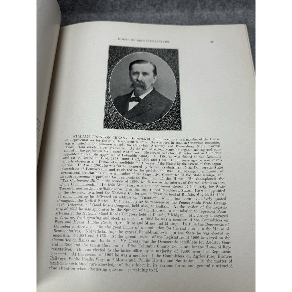 1907 Pennsylvania State Government in Picture and Story Rodearmel Illustrated