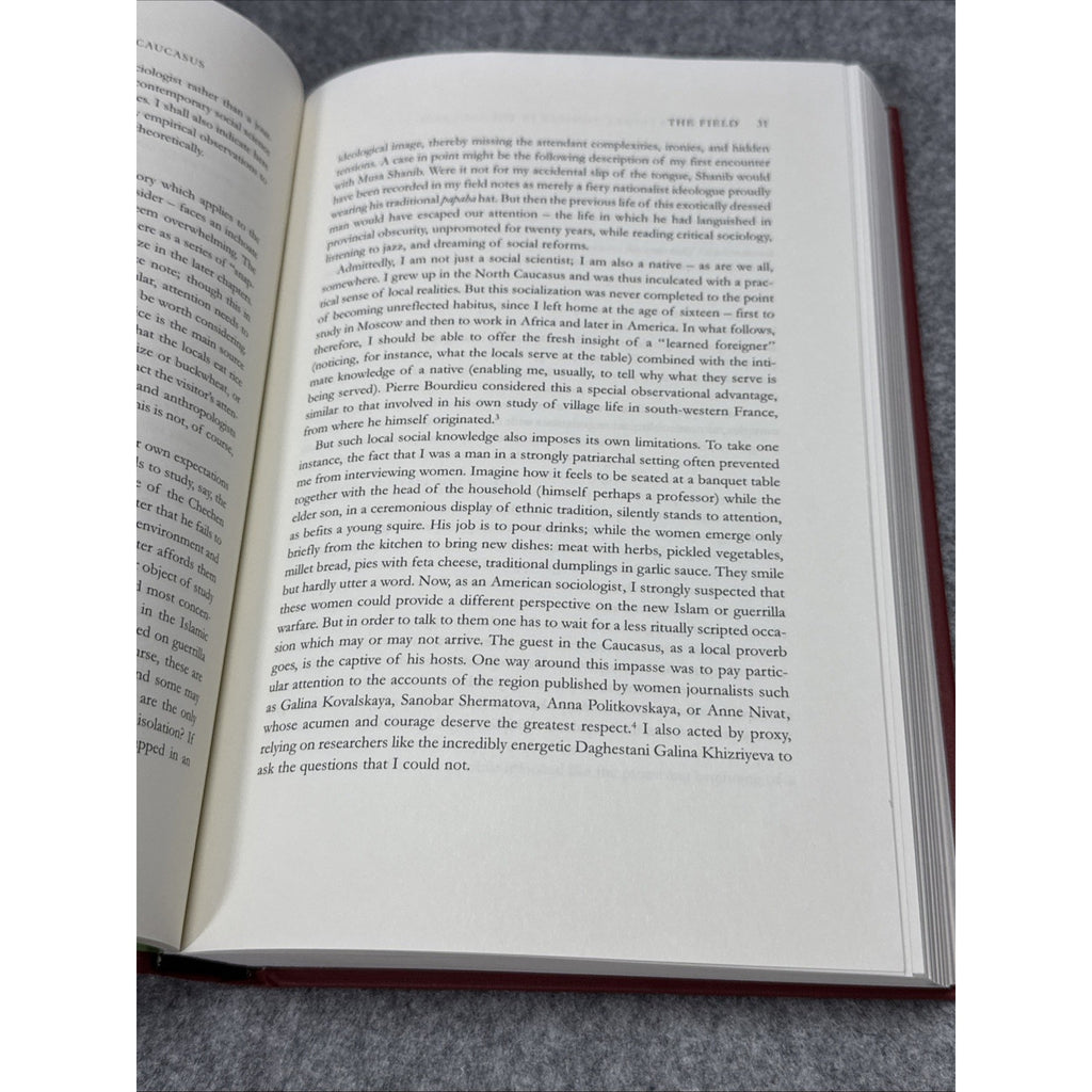 Bourdieus Secret Admirer in the Caucasus by Georgi M. Derluguian HC 2005