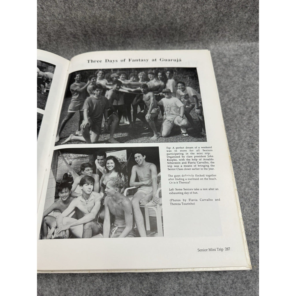 Aquila 92 Yearbook São Paulo Brazil Land of Myth Magic Fantasy HC