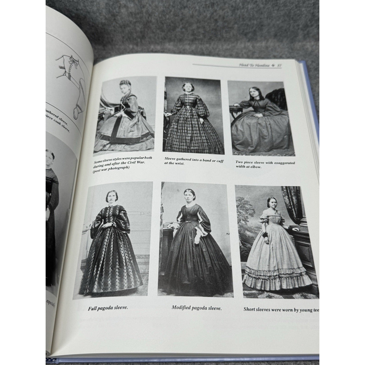 Who Wore What? 1995 Juanita Leisch Civil War Women’s Fashion 1861-1865 HC