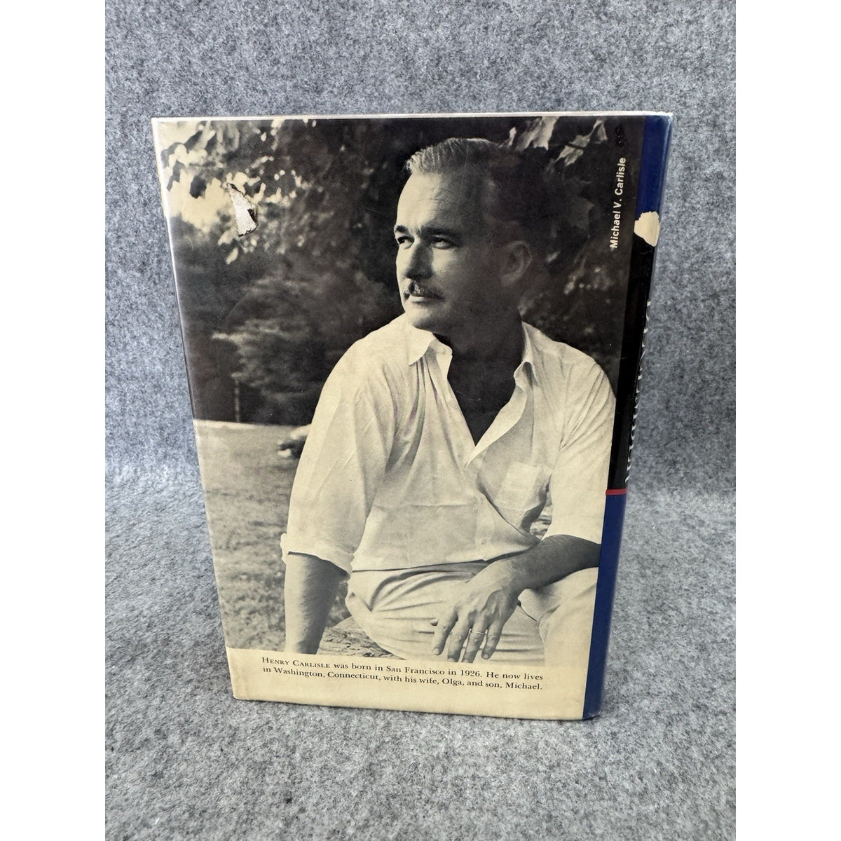 1972 1st Ed Voyage to the First of December Henry Carlisle HC DJ