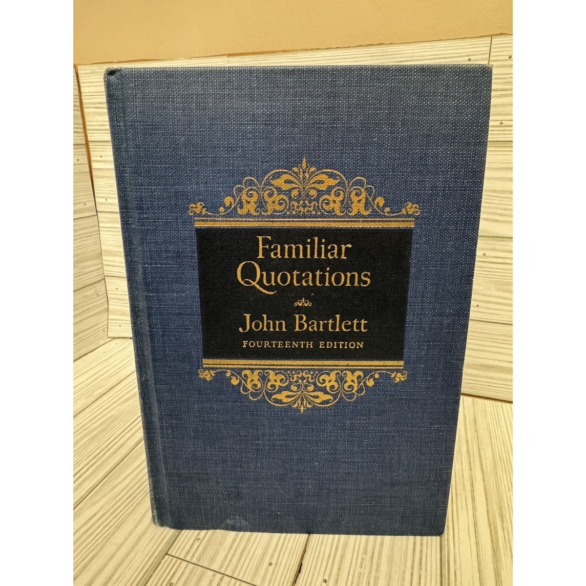 Bartlett’s Familiar Quotations 14th Edition 1968 HC Little Brown John Bartlett