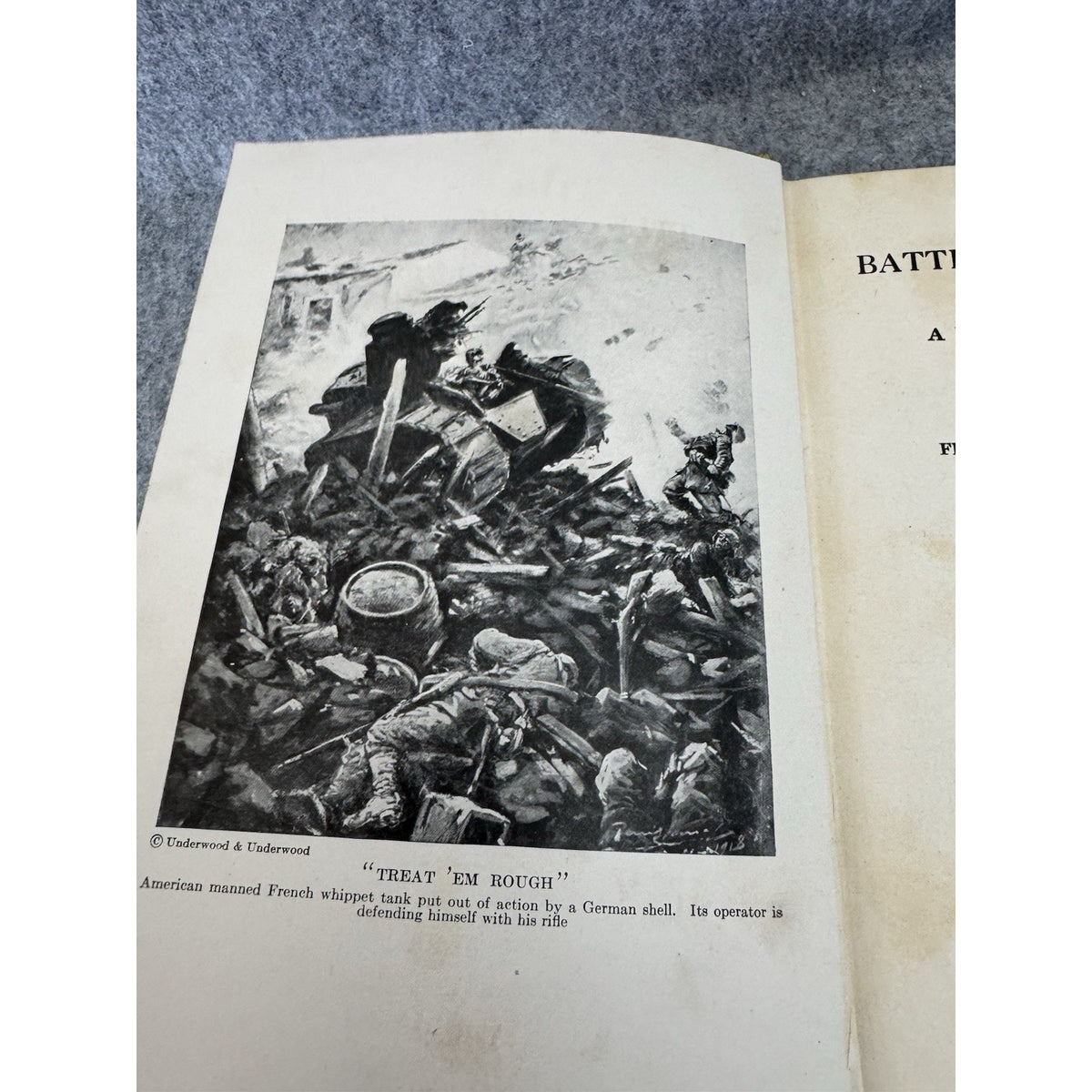 The Battle of the Nations 1914-1918 A Young Folks' History of the Great War book